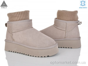 Уги жіночі UG210-4 шкіра піна Stilli бежевий  оптом от Optomarket