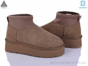 Уги жіночі UG330-3 шкіра піна Stilli коричневий оптом от Optomarket