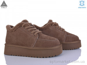 Уги жіночі UG390-3 шкіра піна Stilli коричневий оптом от Optomarket