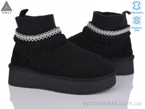 Уги жіночі UG50-1 шкіра Stilli чорний оптом от Optomarket