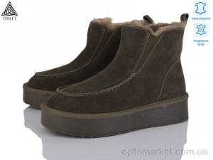 Уги жіночі UG70-3 Stilli зелений  оптом от Optomarket