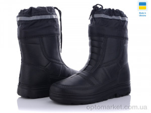 Чоботи з піни чоловічі Украіна Крок сапог піна Б01 Krok чорний  оптом от Optomarket