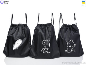 Рюкзак-мішок жіночі US001-2 mix Reluna Group мікс  оптом от Optomarket