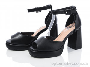 Босоніжки жіночі V006 Loretta чорний оптом от Optomarket