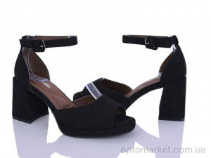 Босоніжки жіночі V023 Loretta чорний  оптом от Optomarket