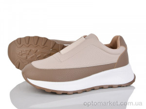 Кросівки жіночі V1009-7 Platinum бежевий  оптом от Optomarket