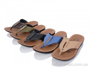 Шльопанці чоловічі V18-173 mix Oscar мікс  оптом от Optomarket