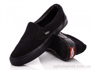 Сліпони чоловічі V22 41-45 V-ans чорний  оптом от Optomarket