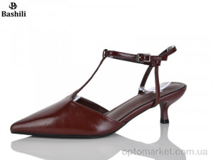 Туфлі жіночі V317-2 Башили коричневий  оптом от Optomarket
