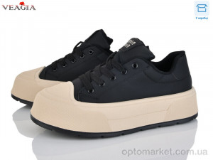 Кросівки жіночі V3326-1 Veagia чорний  оптом от Optomarket