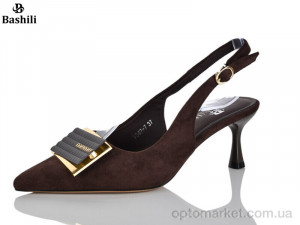Туфлі жіночі V347-7 Башили коричневий  оптом от Optomarket