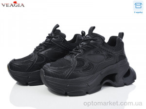 Кросівки жіночі V3513 FAN чорний  оптом от Optomarket