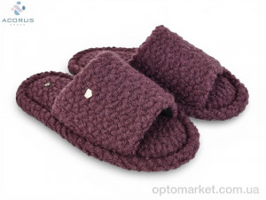 Капці чоловічі V4 bordo Acorus бордовий  оптом от Optomarket