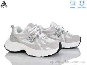 Кросівки жіночі V40-2 шкіра Stilli білий оптом от Optomarket