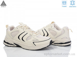 Кросівки жіночі V70-9 шкіра піна Stilli бежевий оптом от Optomarket