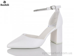Туфлі жіночі V81-2 Башили білий  оптом от Optomarket
