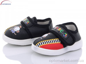 Капці дитячі VA03 black- red Victoria  оптом от Optomarket