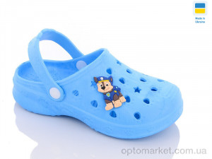 Крокси дитячі Верта дит. крокси блакитний Verta блакитний  оптом от Optomarket