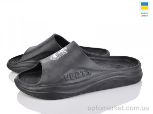 Шльопанці чоловічі Верта1001 чорний Verta чорний  оптом от Optomarket