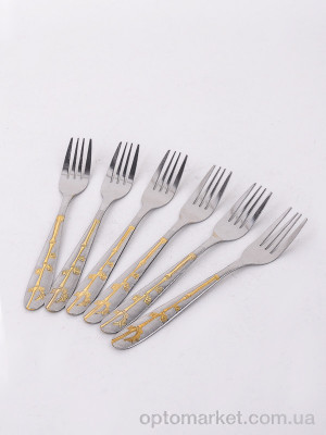 Кухонне приладдя Виделка ч. M01402, 15,2 см,6шт LOOK&BUY  оптом от Optomarket