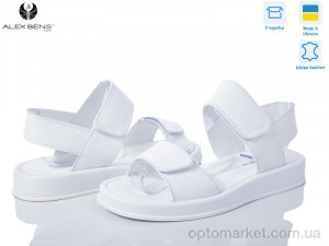 Босоніжки жіночі VП7 білий Alex Bens білий  оптом от Optomarket