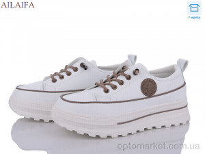 Кросівки жіночі W01-1 Aelida білий  оптом от Optomarket