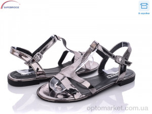 Босоніжки жіночі W01-62 SEEKF срібний  оптом от Optomarket