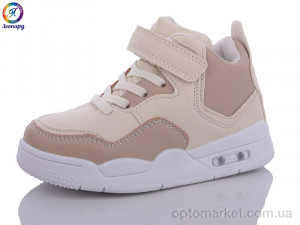 Кросівки дитячі W084-A11 Леопард бежевий  оптом от Optomarket