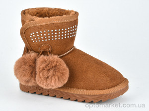 Уги дитячі W1-103 coffee Violeta коричневий  оптом от Optomarket