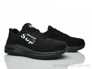 Кросівки жіночі W100-1 LQD чорний  оптом от Optomarket