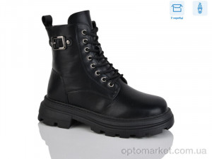 Черевики жіночі W170 Girnaive чорний  оптом от Optomarket