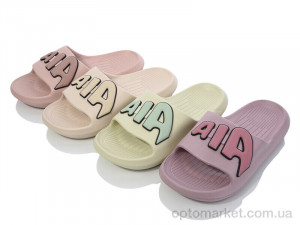 Шльопанці жіночі W181 mix M&L  Alex13 мікс  оптом от Optomarket