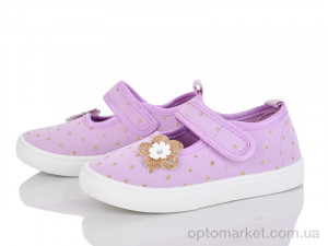 Капці дитячі W185-9 Blue Rama фіолетовий оптом от Optomarket