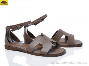 Босоніжки жіночі W1920-12 Mei De Li коричневий  оптом от Optomarket