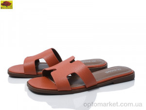 Шльопанці жіночі W1920-8 Mei De Li помаранчевий оптом от Optomarket
