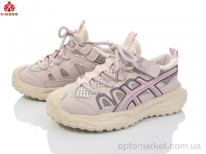 Кросівки дитячі W2276-3F Kimbo-o рожевий  оптом от Optomarket