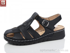 Босоніжки жіночі W256-1 WSMR чорний  оптом от Optomarket