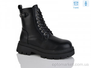 Черевики жіночі W257 Girnaive чорний  оптом от Optomarket