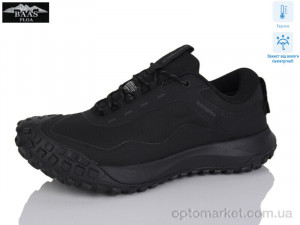 Кросівки чоловічі W3158-1 термо Baas чорний  оптом от Optomarket