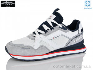 Кросівки чоловічі W3189-4 Baas білий оптом от Optomarket