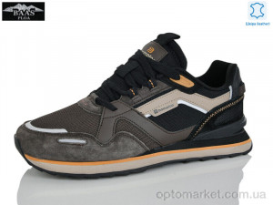 Кросівки чоловічі W3189-6 Baas коричневий оптом от Optomarket