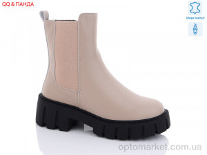 Черевики жіночі W3961-1 Hengji бежевий  оптом от Optomarket