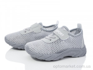 Кросівки дитячі W412-4 Blue Rama сірий  оптом от Optomarket