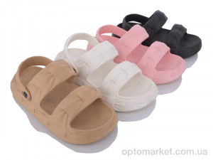 Босоніжки жіночі W49 mix Elmob мікс  оптом от Optomarket