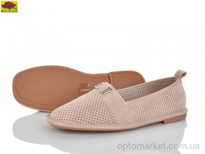 Балетки жіночі W5231-12 Mei De Li бежевий  оптом от Optomarket