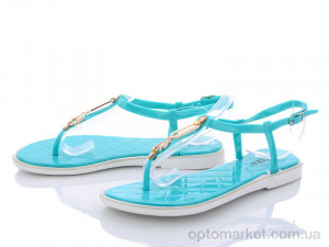 Босоніжки жіночі W6-6 Xifa зелений  оптом от Optomarket