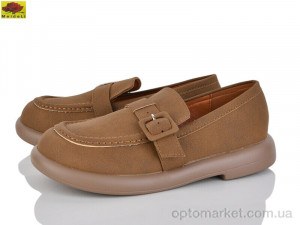 Туфлі жіночі W601-2 Mei De Li хакі  оптом от Optomarket