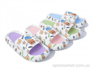 Шльопанці жіночі W61 mix Elmob мікс  оптом от Optomarket