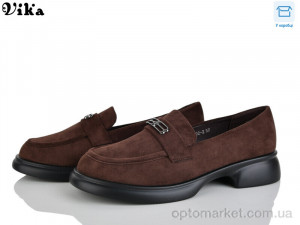 Туфлі жіночі W702-2 Vika коричневий оптом от Optomarket
