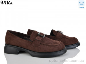 Туфлі жіночі W705-2 Vika коричневий оптом от Optomarket